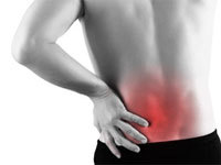 Schmerzen im Rücken auf der linken Seite